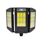 Lampa solara tripla cu suport de prindere, 30W, COB - ShopSee - Magazin online