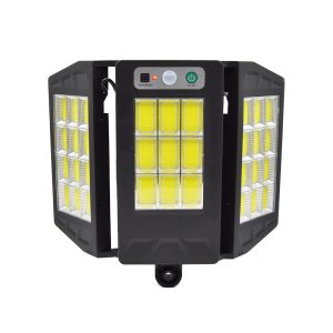 Lampa solara tripla cu suport de prindere, 30W, COB - ShopSee - Magazin online