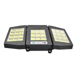 Lampa solara tripla cu suport de prindere, 30W, COB - ShopSee - Magazin online