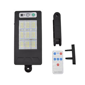 Lampa solara tripla cu suport de prindere, 30W, SMD - ShopSee - Magazin online