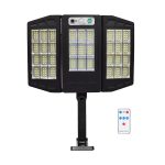Lampa solara tripla cu suport de prindere, 30W, SMD - ShopSee - Magazin online
