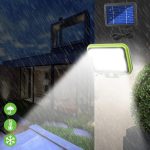 Lampa LED cu panou solar, telecomanda, 30W, 192 SMD - ShopSee - Magazin online