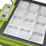 Lampa LED cu panou solar, telecomanda, 30W, 192 SMD - ShopSee - Magazin online