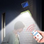 Lampa LED cu panou solar, telecomanda, 30W, 192 SMD - ShopSee - Magazin online