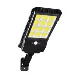Lampa solara LED 120W, 12COB, suport de prindere, IP65 - ShopSee - Magazin online