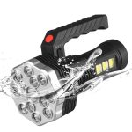 Lanterna LED, 5 moduri iluminare, reincarcabila, RDC111 - ShopSee - Magazin online