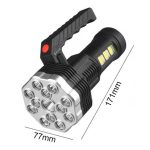 Lanterna LED, 5 moduri iluminare, reincarcabila, RDC111 - ShopSee - Magazin online