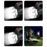 Lanterna LED, 5 moduri iluminare, reincarcabila, RDC111 - ShopSee - Magazin online