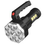 Lanterna LED, 5 moduri iluminare, reincarcabila, RDC111 - ShopSee - Magazin online