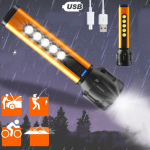 Lanterna 5LED COB, USB, 5W, LED67 - ShopSee - Magazin online
