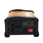 Invertor de tensiune auto KS500, 500W, 12V, 220V - ShopSee - Magazin online