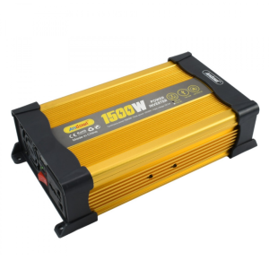 Invertor de tensiune auto KS1500, 1500W, 12V, 220V - ShopSee - Magazin online