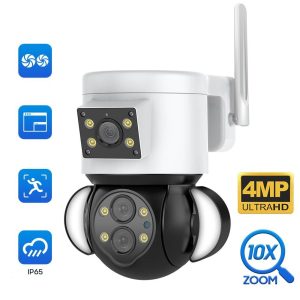 Camera de supraveghere SX921, microfon, lumini, Full HD - ShopSee - Magazin online