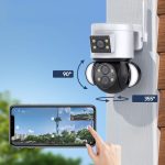 Camera de supraveghere SX921, microfon, lumini, Full HD - ShopSee - Magazin online