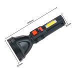 Lanterna LED RDC078, reincarcabila, 6000 lumeni - ShopSee - Magazin online