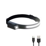 Lanterna cap LED, 5 moduri de iluminare, acumulator, 350lm - ShopSee - Magazin online