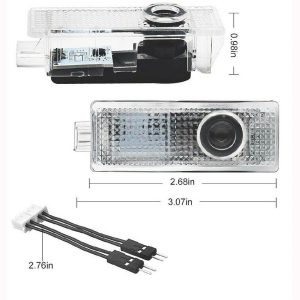 Set 2 proiectoare portiera holograma logo BMW - ShopSee - Magazin online
