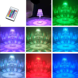 Lampa de cristal decorativa LED45, USB, RGB, cu telecomanda - ShopSee - Magazin online
