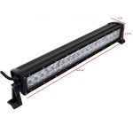 Proiector auto LED 40 SMD 220W, 12/24V, suport inclus, 54 cm - ShopSee - Magazin online