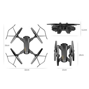 Mini drona S27, telecomanda, camera duala 4K/HD - ShopSee - Magazin online