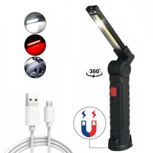 Lampa LED multifunctionala, magnet si acumulator, USB - ShopSee - Magazin online