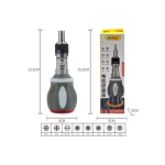 Surubelnita multifunctionala LS9904, 8 capete, clichet - ShopSee - Magazin online