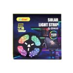 Banda LED RGB ZD933, panou solar, telecomanda, 5 m - ShopSee - Magazin online