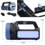 Lanterna LED D691, SMD/COB, Powerbank, 10W - ShopSee - Magazin online
