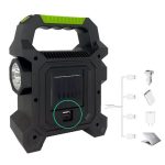 Lanterna de mana C116, Powerbank, panou solar, USB, 10W - ShopSee - Magazin online