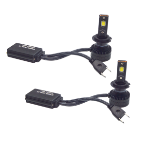 Set 2 becuri auto LED V88S, H7, 190W, canbus, 6000K, 18000lm - ShopSee - Magazin online