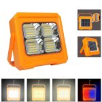 Proiector LED cu panou solar ZA56002, telecomanda, 30W - ShopSee - Magazin online