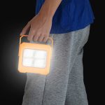 Proiector LED cu panou solar ZA56002, telecomanda, 30W - ShopSee - Magazin online