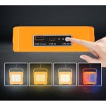 Proiector LED cu panou solar ZA56002, telecomanda, 30W - ShopSee - Magazin online