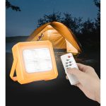 Proiector LED cu panou solar ZA56002, telecomanda, 30W - ShopSee - Magazin online