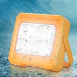 Proiector LED cu panou solar ZA56002, telecomanda, 30W - ShopSee - Magazin online