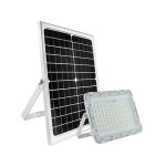 Proiector LED cu panou solar, telecomanda, ZS56004, 150W - ShopSee - Magazin online