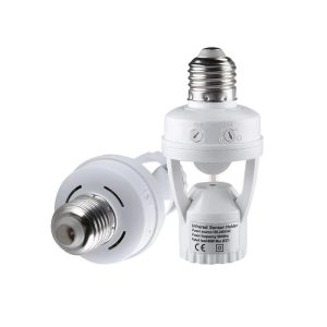 Suport dulie E27 H201, senzor de miscare, IR - ShopSee - Magazin online