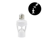 Suport dulie E27 H201, senzor de miscare, IR - ShopSee - Magazin online