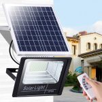 Lampa solara 25W, telecomanda si suport prindere - ShopSee - Magazin online
