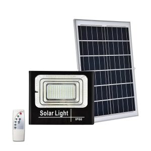 Lampa LED cu panou solar, telecomanda, 60W - ShopSee - Magazin online