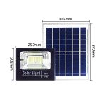 Lampa LED cu panou solar, telecomanda, 60W - ShopSee - Magazin online