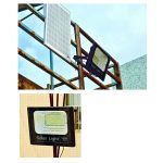 Lampa solara 100W, cu telecomanda si suport prindere - ShopSee - Magazin online