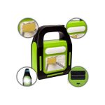 Lanterna de mana cu incarcare solara/USB, C115, 10W - ShopSee - Magazin online