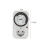 Adaptor priza programabila mecanic DS115, 16A - ShopSee - Magazin online