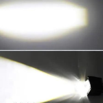 Set 2 proiectoare LED auto/moto/ATV, 40W/set, 3000/6000K, lupa - ShopSee - Magazin online