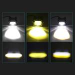 Set 2 proiectoare LED auto/moto/ATV, 40W/set, 3000/6000K, lupa - ShopSee - Magazin online