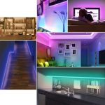 Banda LED cu telecomanda, 2m, multicolora, DT20 - ShopSee - Magazin online
