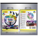 Banda LED cu telecomanda, 2m, multicolora, DT20 - ShopSee - Magazin online