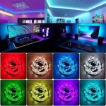 Banda LED DT30, telecomanda, LED RGB, 3m - ShopSee - Magazin online