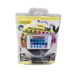Banda LED DT30, telecomanda, LED RGB, 3m - ShopSee - Magazin online